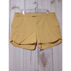 Modcloth Shorts Ladies 1x Gold Chino‎